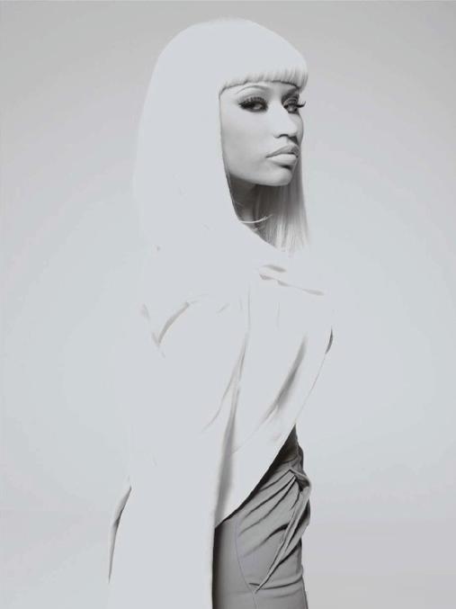 nicki minaj ebony shoot. Nicki Minaj shoots with PAPER